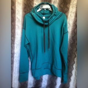 Cowl neck sweatshirt